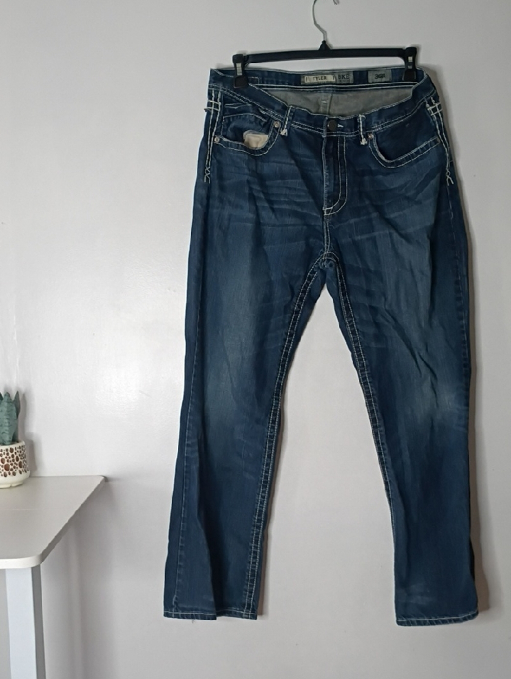 BKE Denim Tyler Jeans in Medium Blue mens 36 regular 36r